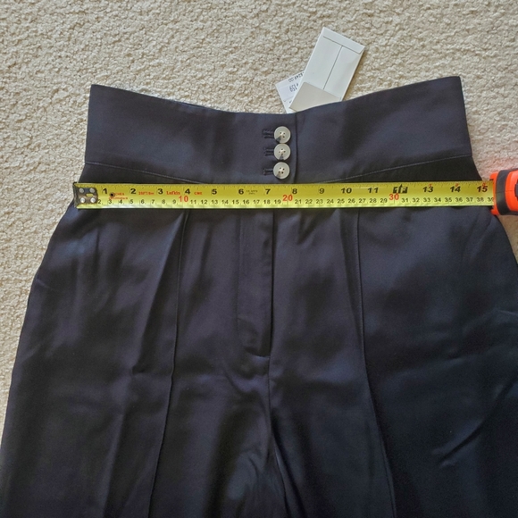 Brand new with tags. Club Monaco wide black silk pants - Picture 8 of 11
